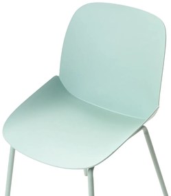 Set 2 buc scaune de sufragerie Milza (verde). 1081396