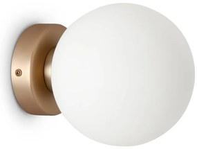 Aplica perete sau tavan design modern Basic form auriu, diametru 15cm