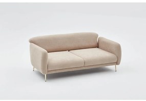 Canapea bej extensibilă 210 cm Simena – Balcab Home
