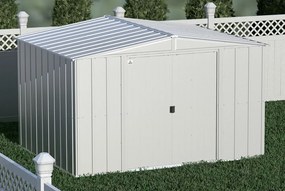 Căsuță metalică pentru instrumente Classic 3,13 x 2,42 m Arrow gri deschis