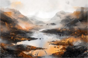 Tablou - Pictura peisajelor montane (90x60 cm)