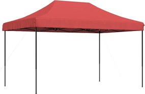 vidaXL Cort de petrecere pliabil Pop-Up, 440x292x315 cm, vișiniu