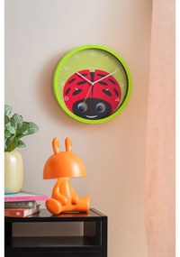 Ceas pentru copii ø 31 cm Peekaboo Ladybug – Karlsson