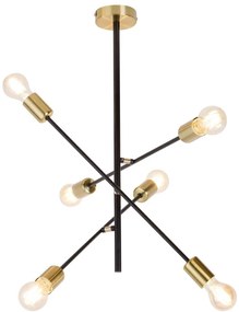 Lustra moderna cu 6 surse de lumina Lanny 2104 RX