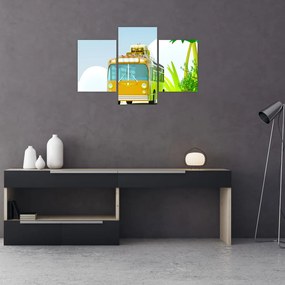 Tablou - Excursie tropicală (90x60 cm)