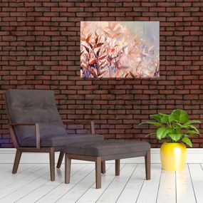 Tablou pe sticlă - Pictura pastel toamnă (70x50 cm)
