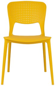 TODO Galben - SCAUN MODERN PENTRU BUCĂTĂRII, GRĂDINI, CAMERE DE CAFEA (FIXE)