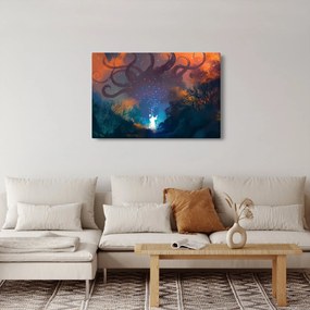 Tablou - Vrăjitorul magicean (90x60 cm)