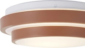 Plafonieră Sienna modernă cu alb 25cm IP44 - Walden