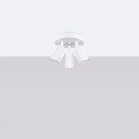 Spot Sollux SL.1544 KARBON 3xGU10/10W/230V alb