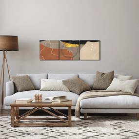 Tablou - Abstract (cu ceas) (90x30 cm)