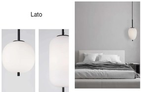Lustra, Pendul modern Lato negru 15,8cm