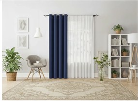 Draperie albastru inchis OXFORD 140x250 cm Agatat: Rejansa