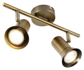 Spotlight de plafon bronz rotativ și inclinabil - Karin 2