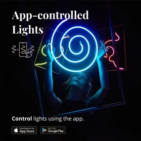 Bandă LED RGB dimabilă FLEX 200xLED 5m Wi-Fi Twinkly TWFL200STW-WEU