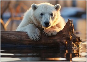 Tablou - Ursul polar (70x50 cm)