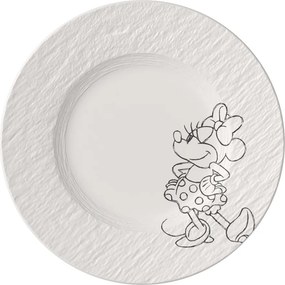 Villeroy & Boch Farfurie pentru micul dejun Manufacture Rock alb - Mickey Mouse