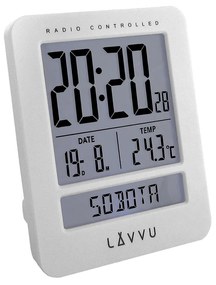 Ceas deșteptător digital Lavvu Duo White LAR0020,9,2 cm