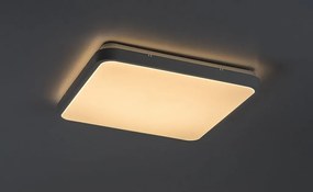 Plafoniera LED baie IP44 Alenzo 42x42cm alb