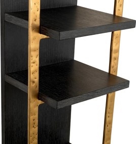 Raft de perete LUX Belcanto gri/ alama periata