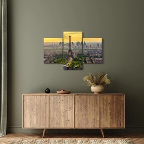 Tablou - Panorama Parisului (90x60 cm)