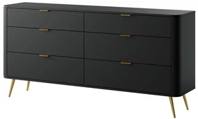 Comodă Ovenia O4 (negru). 1099602