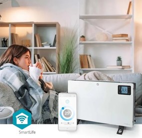Nedis HTCO50WTW - Încălzitor electric/convector 750/1250/2000W/230V WT + DO