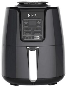 Friteuza cu aer cald NINJA AF100EU, 1550W, 3.8L, 4 functii, fara BPA, Negru/gri