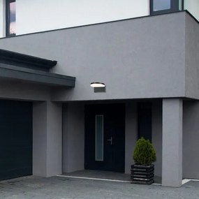 Aplica LED iluminat exterior IP54 Batida negru