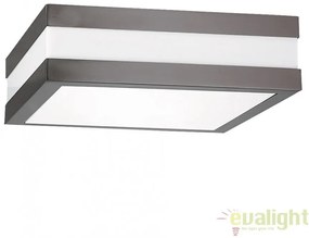 Aplica de perete, Plafoniera exterior IP44, finisaj antracit gri, 28,5x28,5cm, Stuttgart 8685 RX