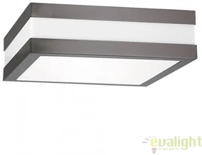 Aplica de perete, Plafoniera exterior IP44, finisaj antracit gri, 28,5x28,5cm, Stuttgart 8685 RX
