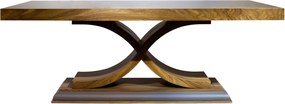 Masă lemn masiv Oslo, 240 × 110 × 75 cm