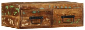 vidaXL Dulap TV montat pe perete 60x30x19 cm, lemn masiv reciclat