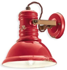 Aplica de perete design retro realizat manual din ceramica INDUSTRIAL