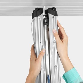 Brabantia Essential spațiu exterior 90300259, 40 m, Ancoră pentru betonare, Carcasă, Rezistent la coroziune, Inox