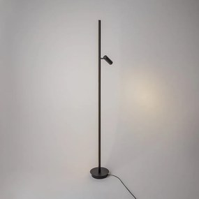 Lampadar, Lampa de podea LED cu Spot Directionabil, Thin negru
