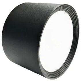 Spot LED/12W/230V 4000K d. 10 cm negru