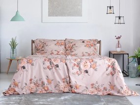 Lenjerie de pat din bumbac Renforce VALENTINA roz Dimensiune lenjerie de pat: 70 x 90 cm | 140 x 200 cm