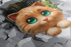 Tablou pisicuța drăguță