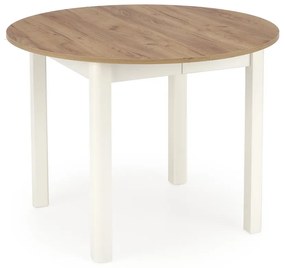 Masa de bucaterie Russell, stejar kraft / alb