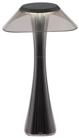 Lampă LED reîncărcabilă dimabilă de masă Globo 21025S AMBRA LED/2,5W/3,7V 2700K/4500K/6500K negru