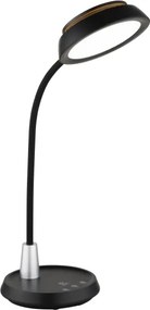 Globo 58496S - Lampă de birou LED tactilă reglabilă KIRK LED/12W/230V, neagră