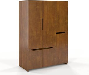 Dulap lemn masiv TerraCraft Fag, 128 × 60 × 180 cm