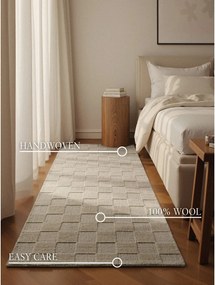 Covor tip traversă crem țesut manual din lână 80x200 cm Scala – Villeroy&amp;Boch