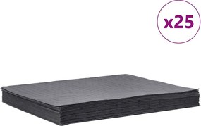 vidaXL Tampoane absorbante de ulei 25 buc Gri 40x50 cm