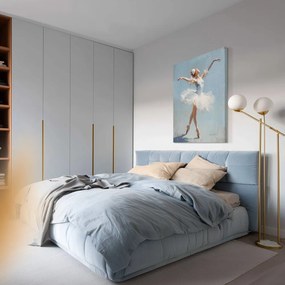 Tablou cu detalii pictate manual 70x100 cm Grace – Styler