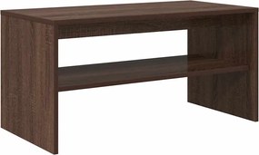 vidaXL Comodă TV, stejar maro, 80x40x40 cm, lemn prelucrat