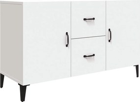 vidaXL Servantă, alb, 100x36x60 cm, lemn compozit