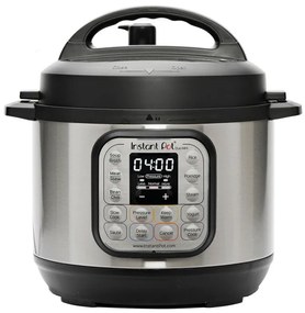 Instant Pot Duo Mini mașină de gătit sub presiune 110004501, 700W, 3L, 11 programe, 7 funcții, funcție Set and Forget, oțel inoxidabil, argintiu