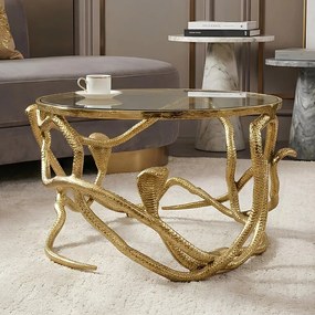 Masuta de cafea extravaganta SNAKE 70cm